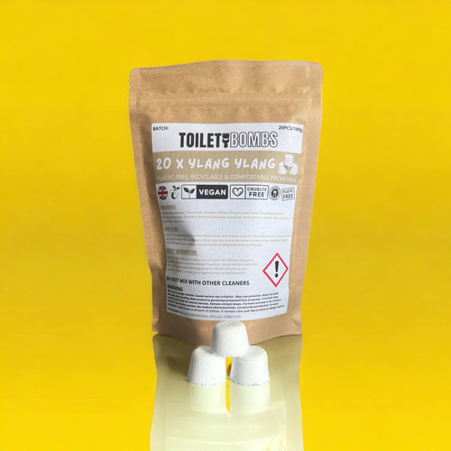 Eco Friendly Toilet Cleaning Bombs - 20 Pack