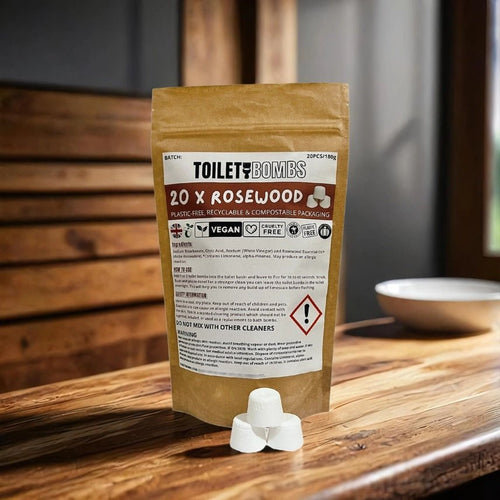 Eco Friendly Toilet Cleaning Bombs - 20 Pack