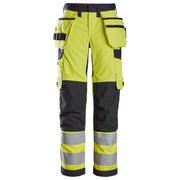 Snickers 6797 ProtecWork Women's Trousers Holster Pockets Hi-Vis Class 2