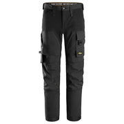 Snickers 6375 AllroundWork 4-way Stretch Trousers Black