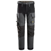 Snickers 6375 AllroundWork 4-way Stretch Trousers Steel Grey