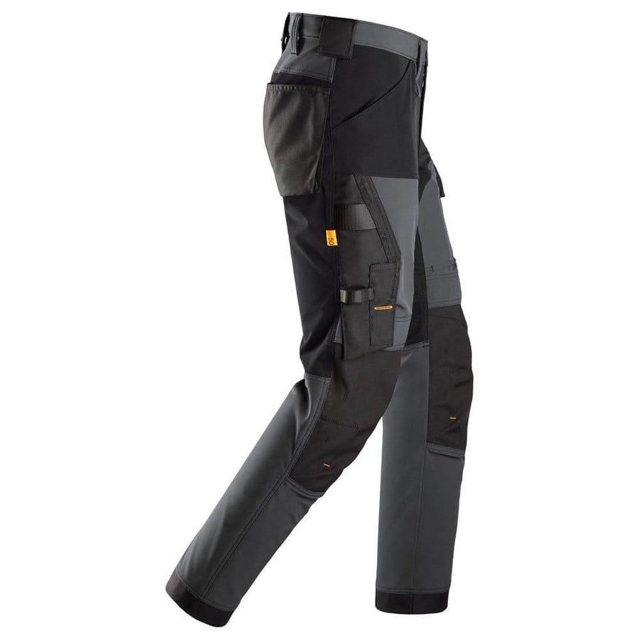 Snickers 6375 AllroundWork 4-way Stretch Trousers Steel Grey