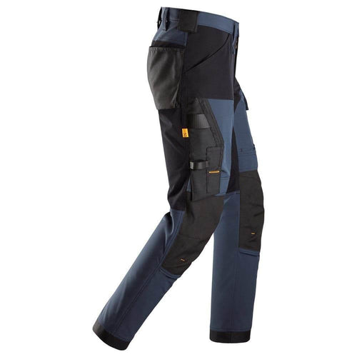 Snickers 6375 AllroundWork 4-way Stretch Trousers Navy Blue