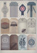papercraft 100% tags