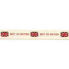 Berisford's Best of British 15mm wide Ribbon Red/Blue - per 3 metres
