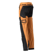 Mascot 22279 Ultimate Stretch Click System Pocket Trousers Nut Brown / Black