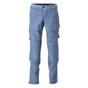 Mascot 22279 Ultimate Stretch Click System Pocket Trousers Stone Blue