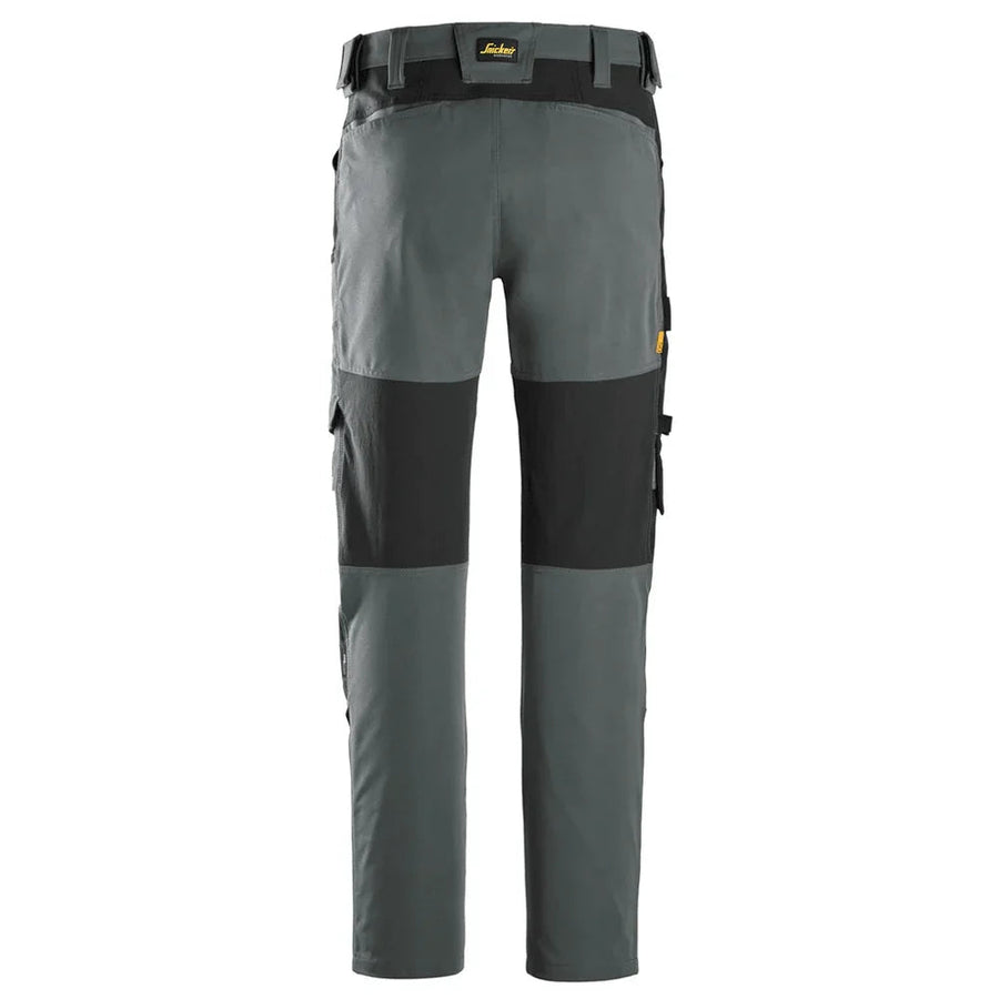 Snickers 6318 AllroundWork 4-Way Stretch Trousers Steel Grey
