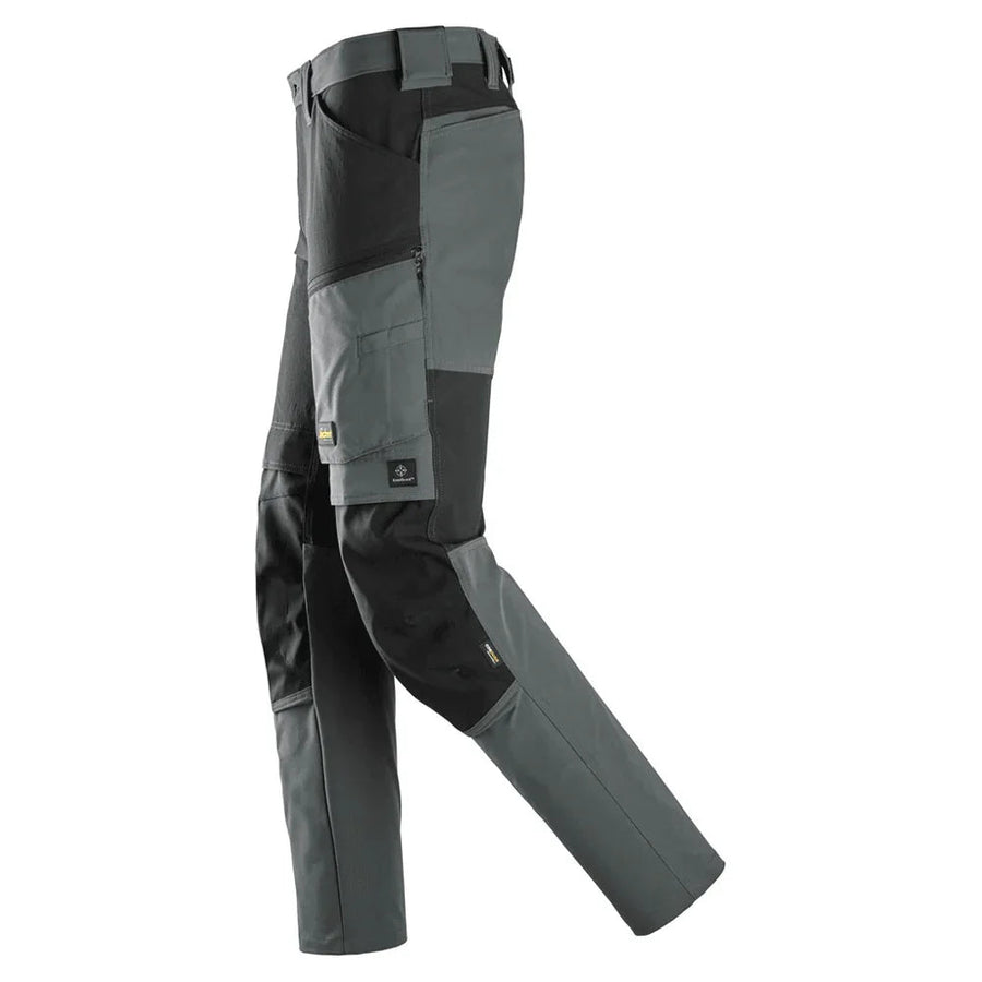 Snickers 6318 AllroundWork 4-Way Stretch Trousers Steel Grey