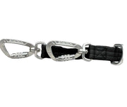 BTactical™ Nylon Frog Clip Dog Training Lead | 2m Anti Tangle - Midnight Black