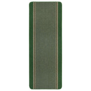 Washable Designer Bordered Green Rug | 116Gr