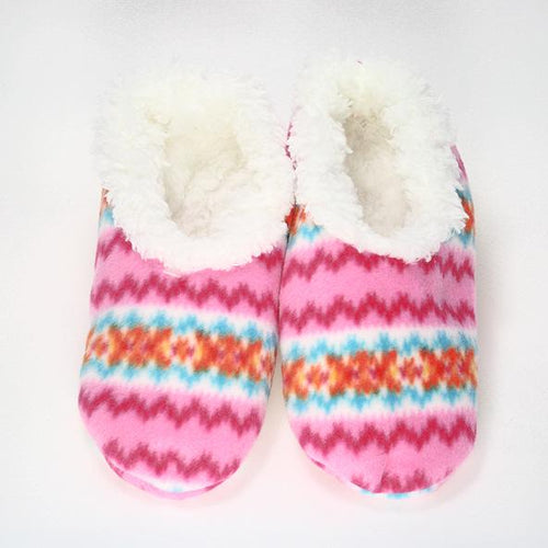 Snoozies Fair Isle No Skid Slipper  medium 5-6