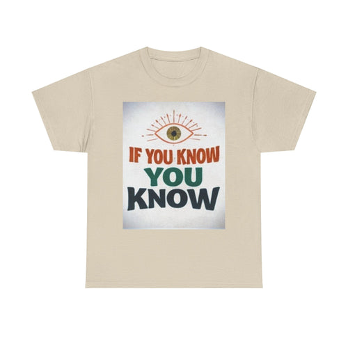 If You Know You Know Retro Eye Tee | Vintage Graphic T-Shirt