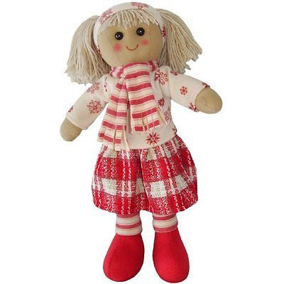 Rag Doll With Scarf - Handmade - Medium 40cms - Powell Craft