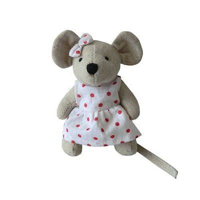 Mouse - Small Girl With Bow - 10cm - Powell Craft