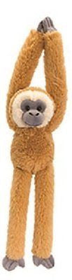 Keel Toys 65cm Hanging Brown Gibbon Soft Toy