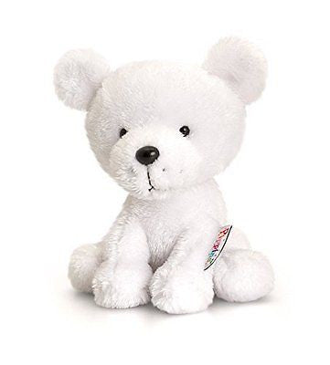 Keel Toys 14 cm Pippins Polar Bear Soft Toy