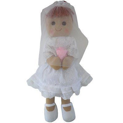 Powell Craft Bride Rag Doll-19cm