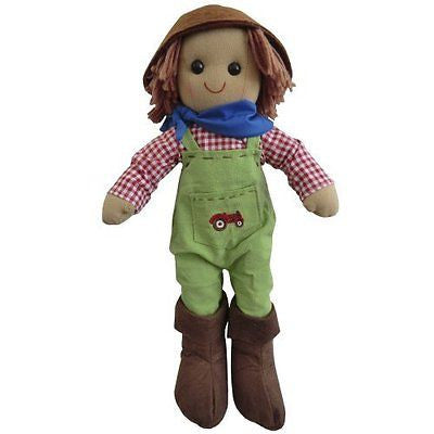 Rag Doll - Tractor - Handmade - Large 40cms - Powell Craft