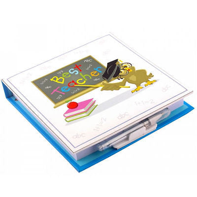 Best Teacher Memo Pad and Pen