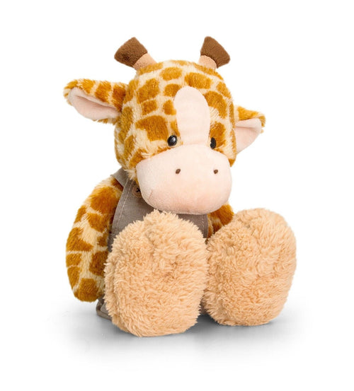 Keel Toys Tumbleweed Wild 20cm Giraffe W/ Dungarees