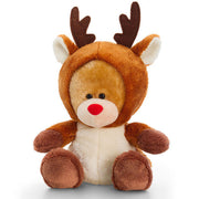 christmas Pipp Bear Soft Toy Teddy by Keel Toys   REINDEER