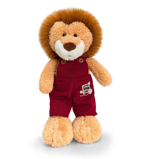 Keel Toys Tumbleweed Wild 20cm Lion W/ Dungarees   kingsley
