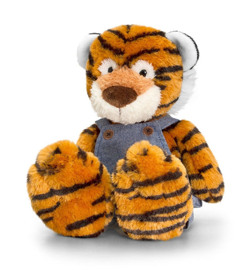 Keel Toys Tumbleweed Wild 20cm Tiger W/ Dungarees