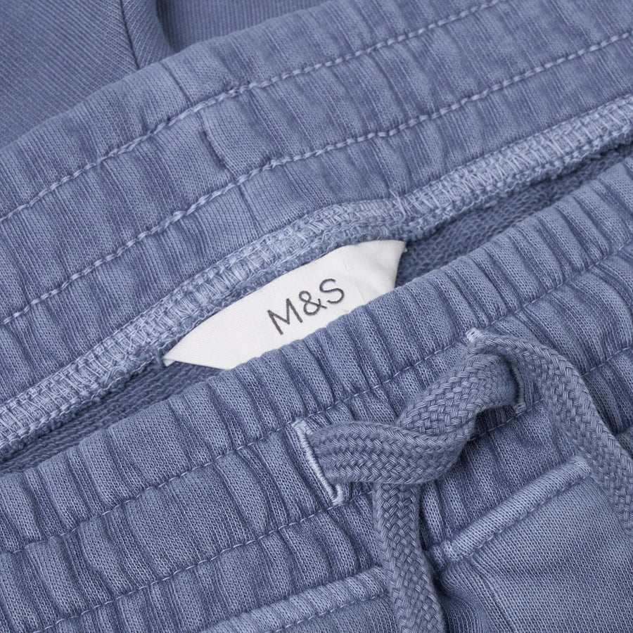 M&S Relaxed Fit Pure Cotton Garment Dye Short