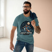 First Home Radio Station Graphic Tee - Celebrate Unity and Nostalgia
