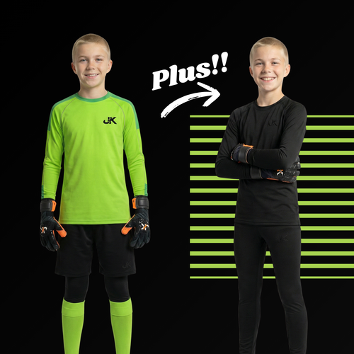 Green Goalkeeper Kit And Base Layer Set
