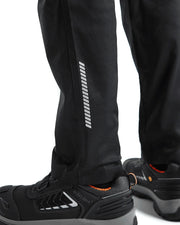 Blaklader 1448 Industry Stretch Kneepad Trousers Black/Red