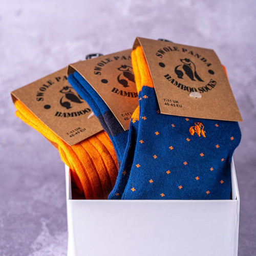 Build Your Own Bamboo Sock Gift Box – 3 Pairs