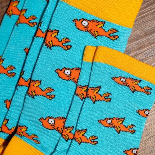 Children's Guppy Fish Bamboo Socks