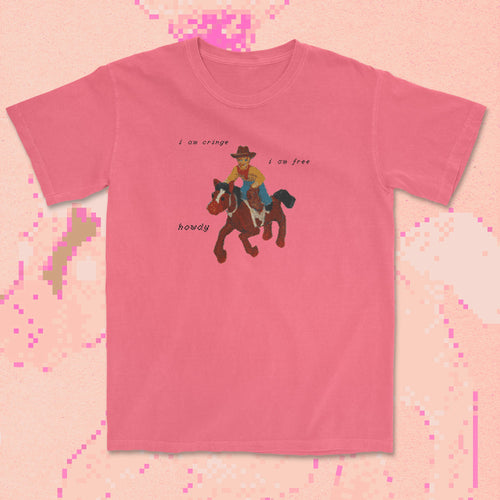 i am cringe / i am free - t-shirt