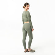 Organic Cotton Stretch Leggings: Womens
