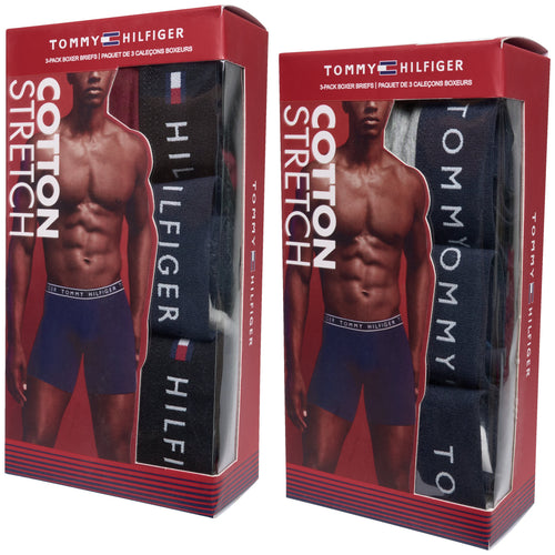 Tommy Hilfiger 3 Pack Cotton Stretch Boxer Briefs