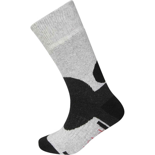 Sock Stack Men's Wool Hiking Socks 3 Pack Reinforced Heel Toe Cushioned Arch Support