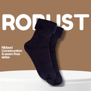 Sock Stack Men's Thermal Fluffy Bed Socks 6 Pairs Ultra Soft Insulated Warm Lounging