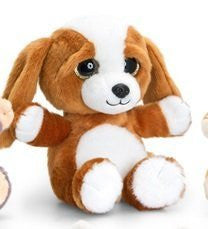 Keel Toys 25cm Sparkle Eyes Basset Soft Toy