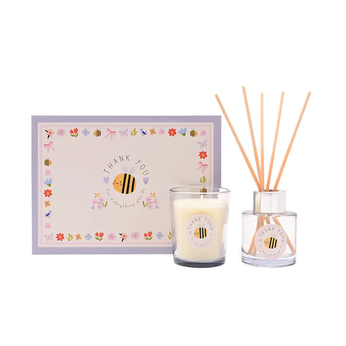 Love Life Mini Candle & Diffuser Set - Thank You
