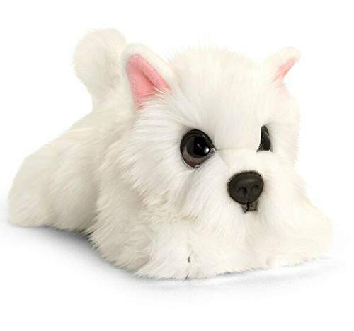 Keel Toys WHITE WESTIE DOG 37cm Soft Toy SIGNATURE PUPPY