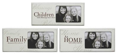Make your house a home with this beautiful 'Homestyle' - 'At Home, find comfort and rest' - 6x4 photograph frame, an ideal gift for the home (17185B).