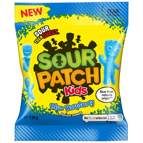 10 x Sour Patch Blue Raspberry - 130GM