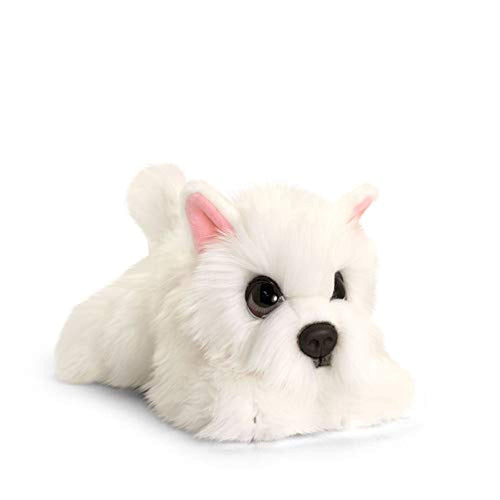 Keel Toys SD2548 Soft Toy Signature Cuddle Puppy Westie, White