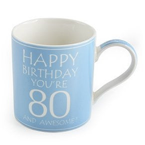 Happy Birthday You're 80 and Awesome Mug