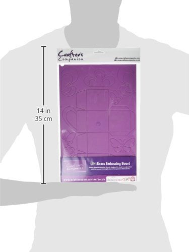 Crafter's Companion Ulti-Boxes Ultimate Pro Embossing Board, Purple