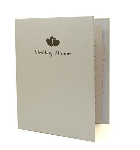Silver Heart Wedding Planner Organiser Gift New Boxed by ukgiftstoreonline