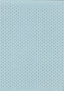 foiled background card teal polka dots