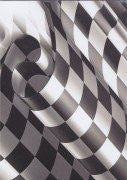 papercraft foiled background finish line